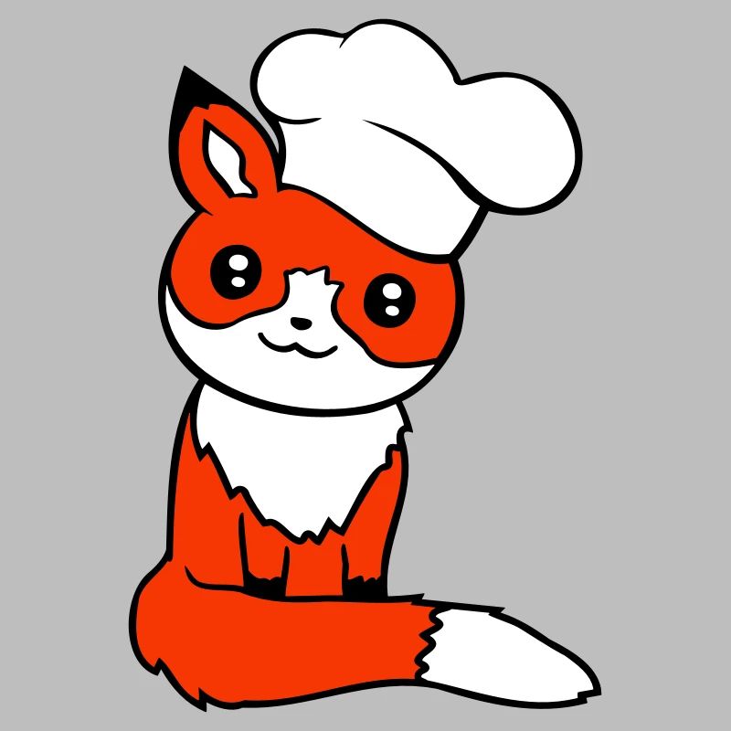 Fox Chef's Hat Chef Cooking Restaurant Kitchen