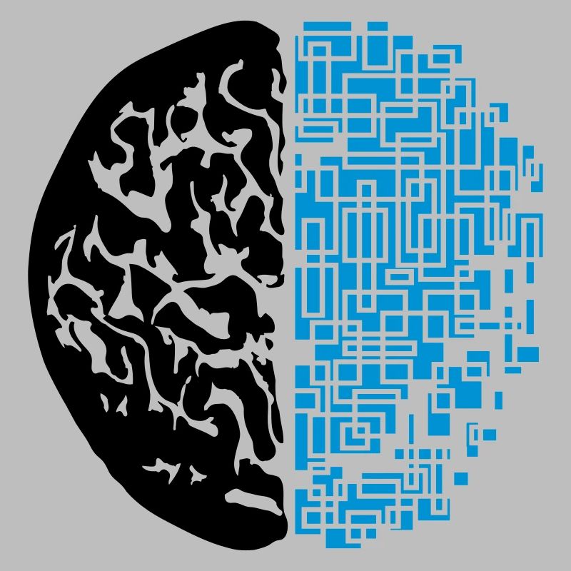 design schwarz digital android synthetisch roboter