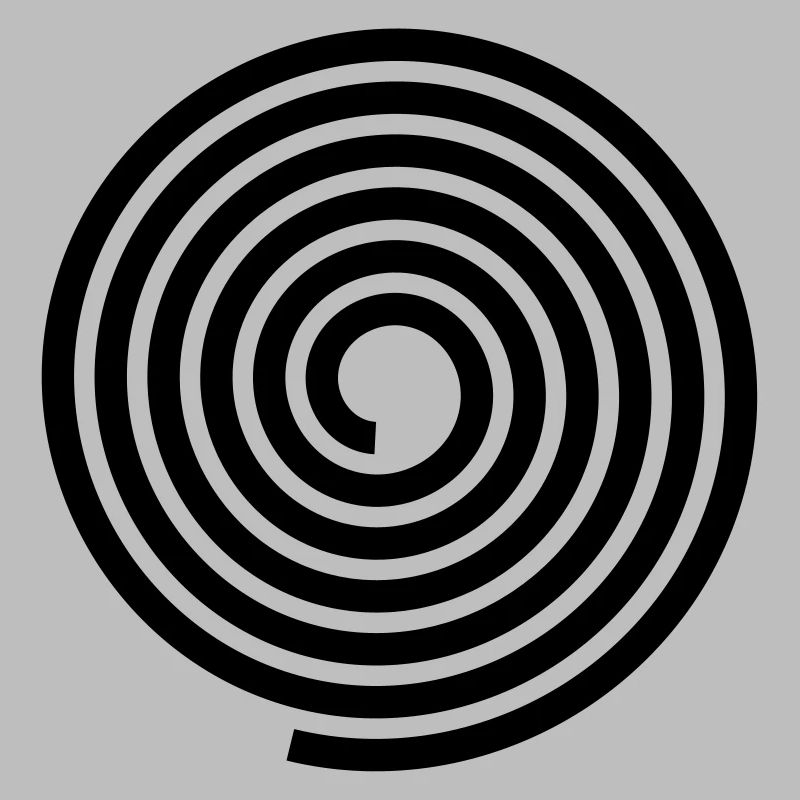 Spiralen Muster Vektor Vorlage