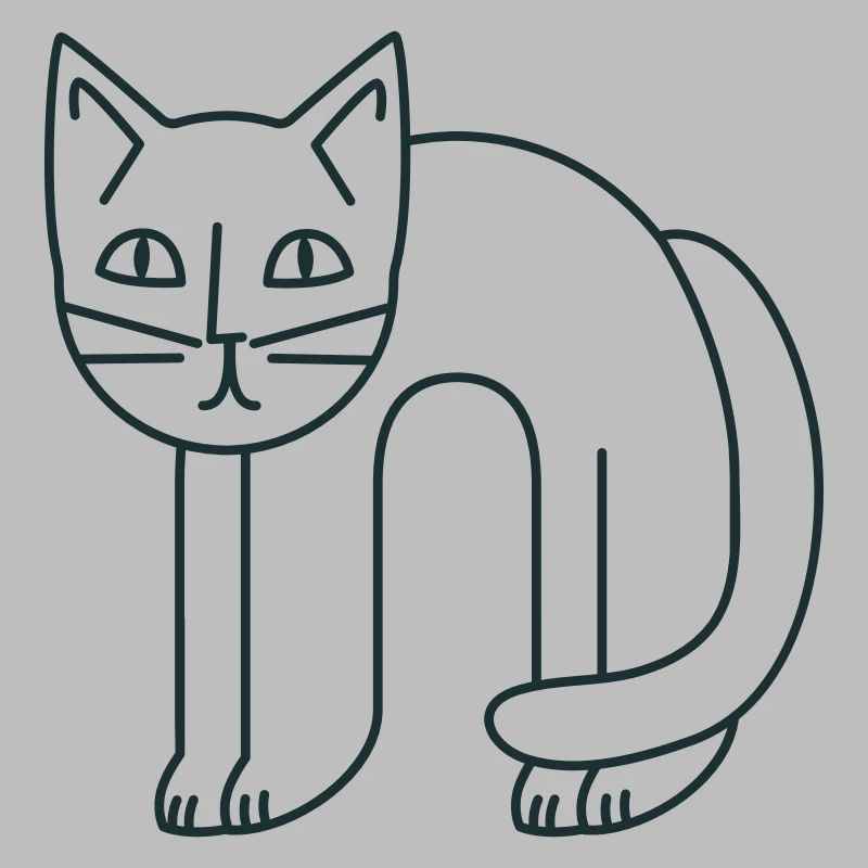 Hanging flexi cat