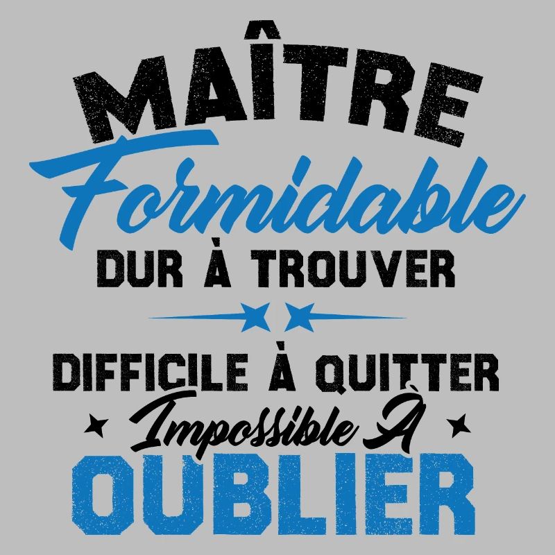 Maître Formidable Idée Cadeau Maître D'école