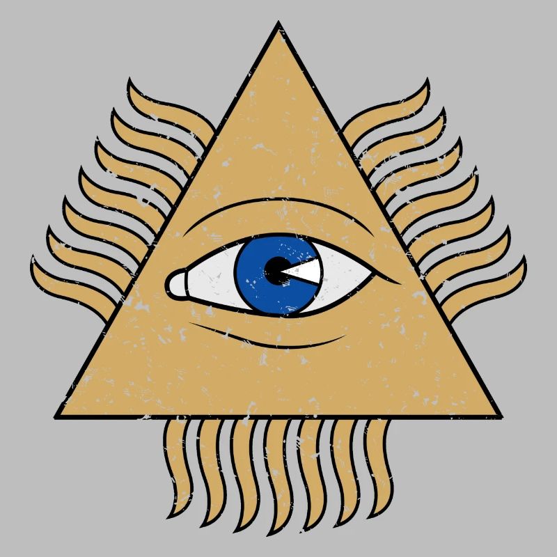 Œil qui voit tout - Triangle pyramidal