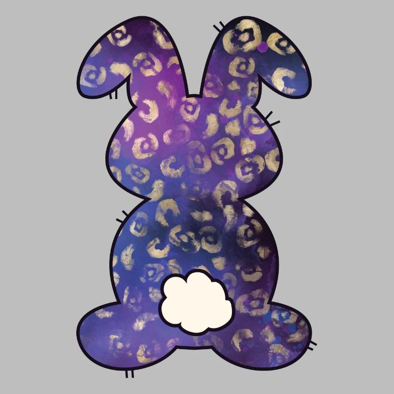 Leopard Pattern Rabbit Easter