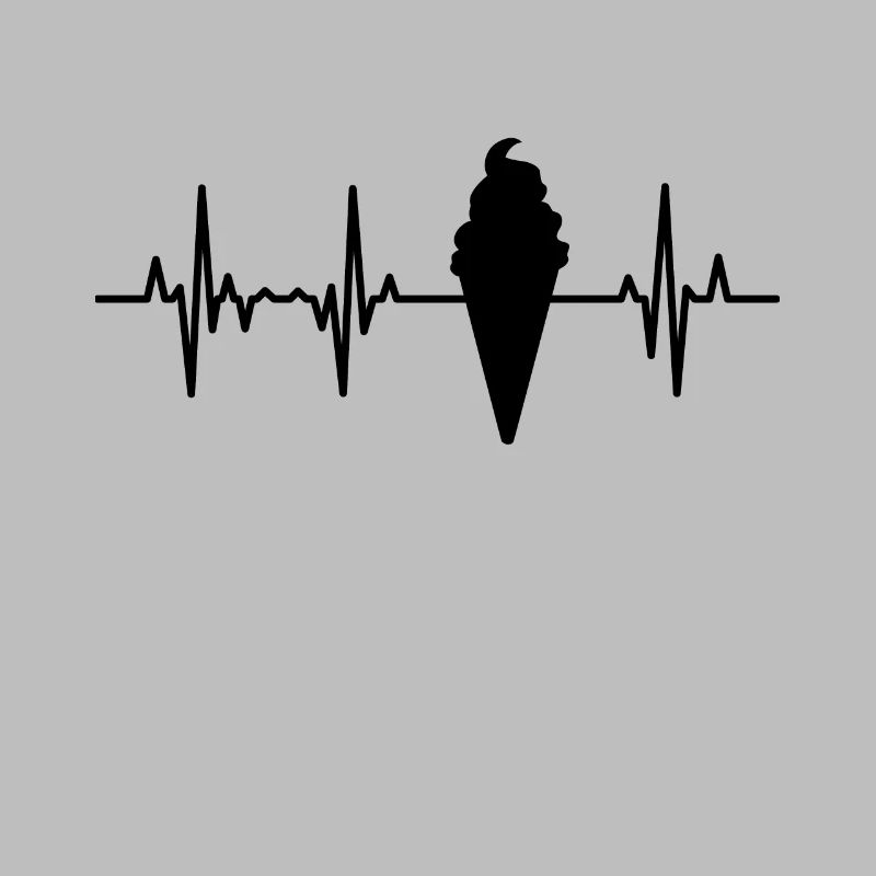 Palpitations cardiaques de crème glacée