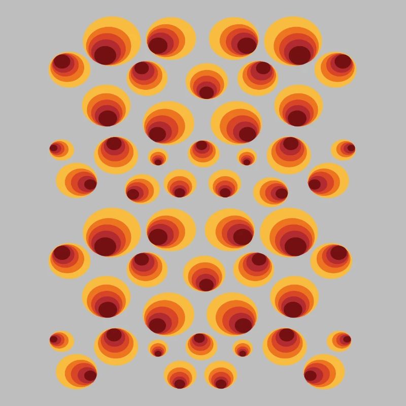 50 ' s 60 ' s Polka Dot Circle Style Pattern