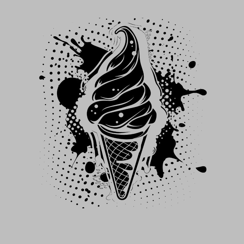 Cornet de crème glacée