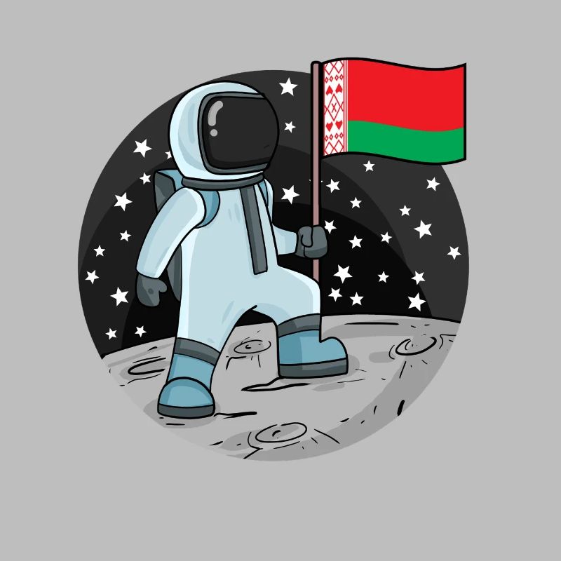 Drapeau astronaute Biélorussie