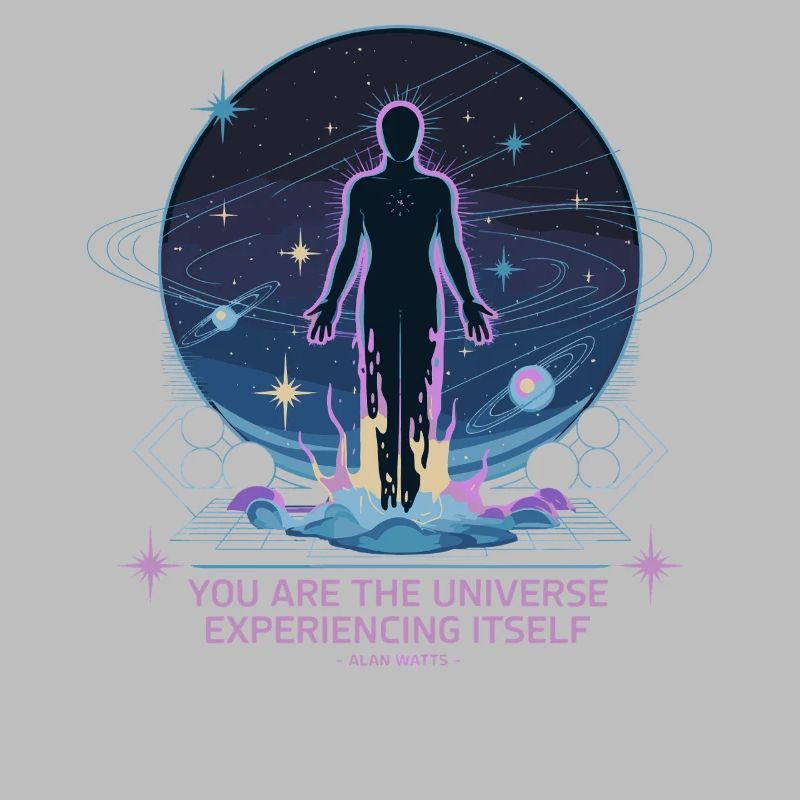 Être céleste | Alan Watts Citation Conception