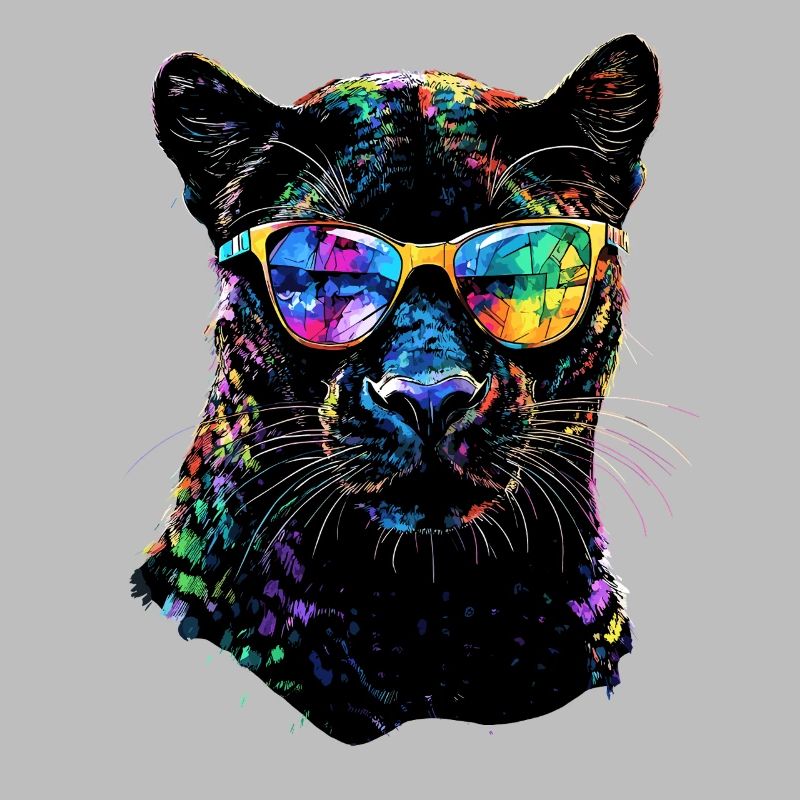 Panthère Léopard Grand Chat Mignon Gros Chat Panter