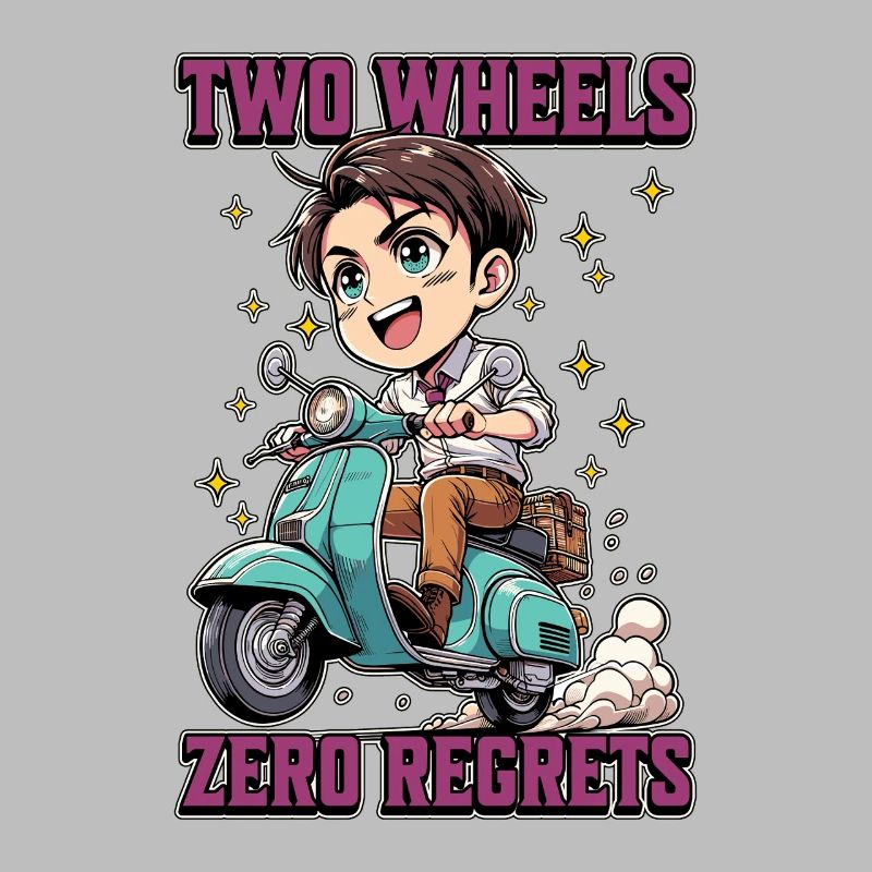 Scooter deux roues Zero regrets Scooter Driver