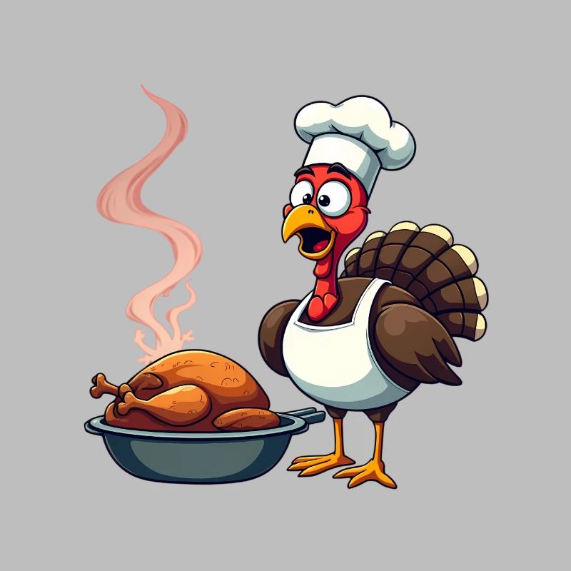 Cuisinier de dinde de Thanksgiving