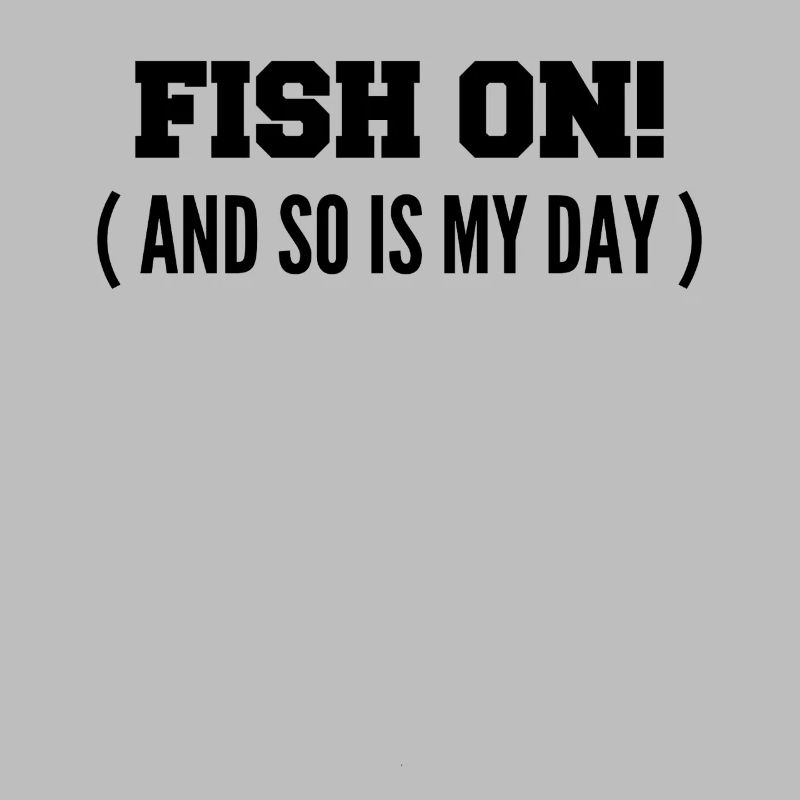 Fisch dran! Oder ist mein Tag am Haken?