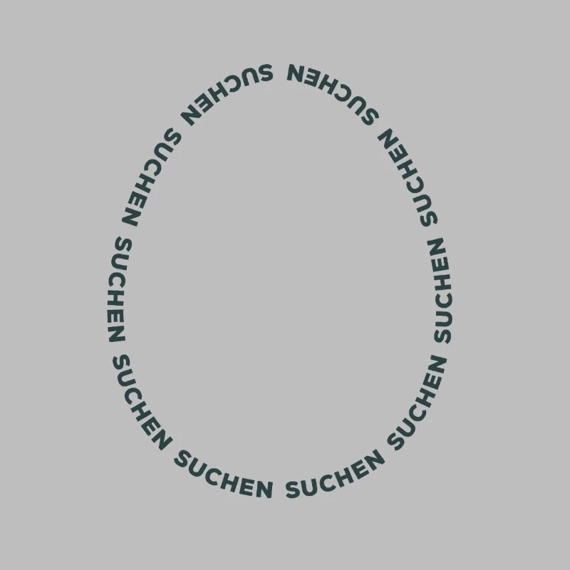 Happy Easter - Easter Egg Search - Typography