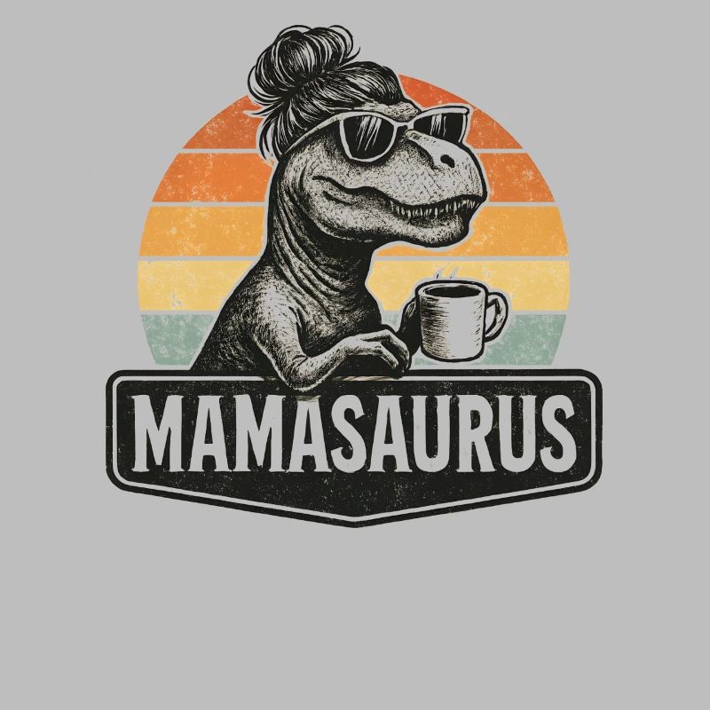 Mamasaurus Mama Mutter Geschenkidee Humor Lustig