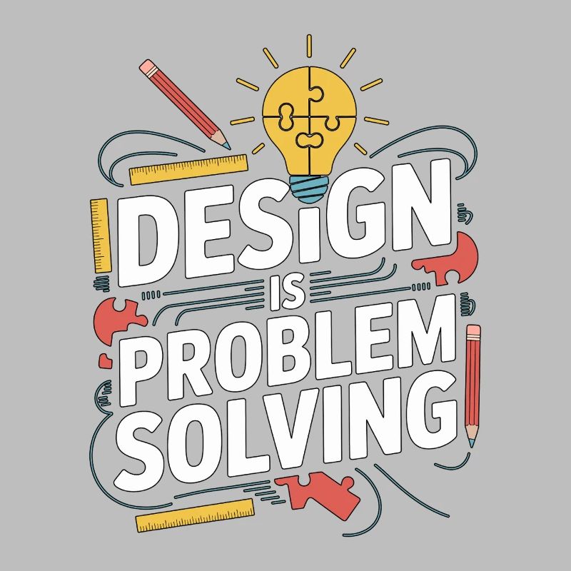 Designer Educator Design Is Problem Graphic Design