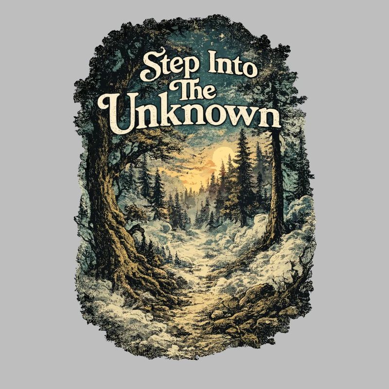 Step Into The Unknown Adventure Forest Nature