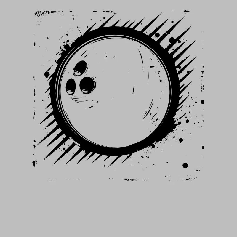 Graphique de la boule de bowling