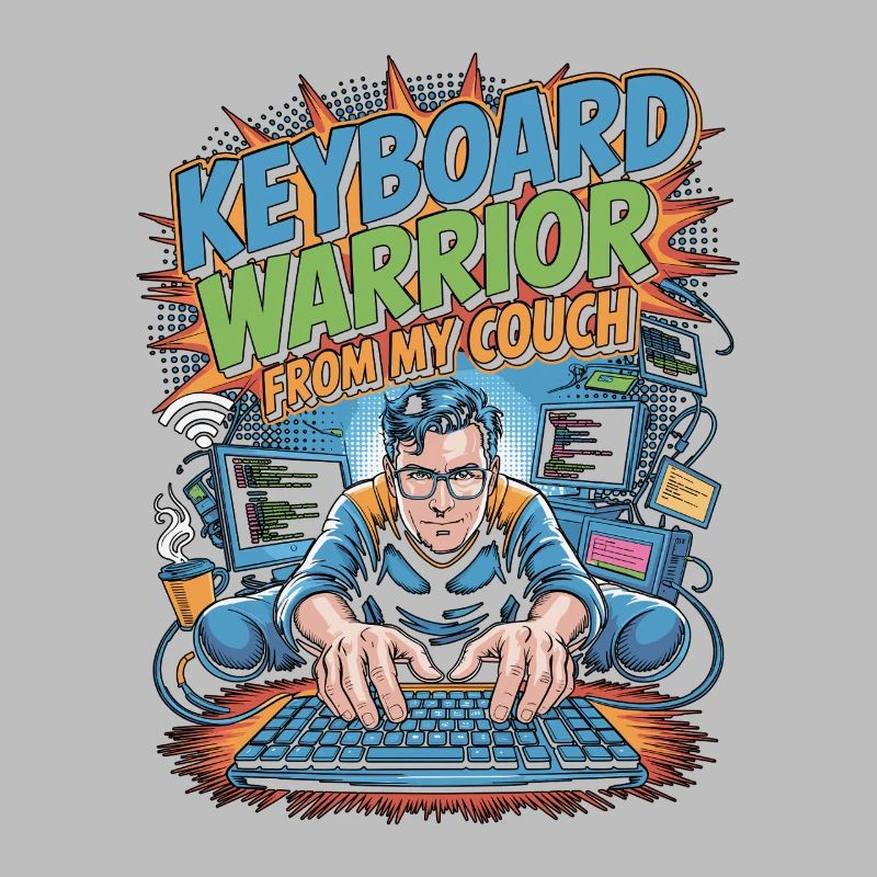 Remote Developer Keyboard Warrior Remote Coder