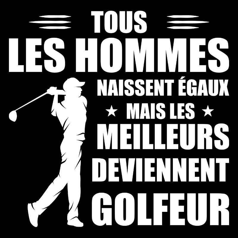 Hommes égaux meilleurs deviennent Golfeurs