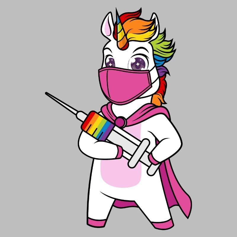 Geimpft Einhorn Immunicorn