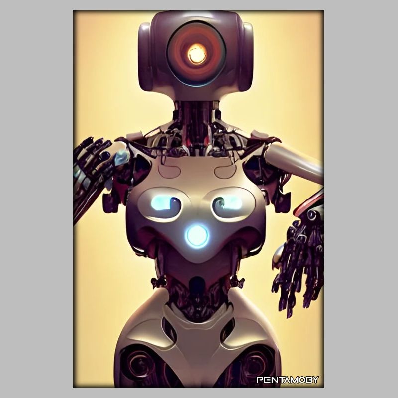 Robot Future Science Machine de science-fiction