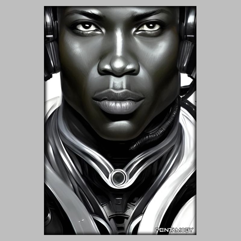 Cyborg Man Future Sci-Fi Machine Technology