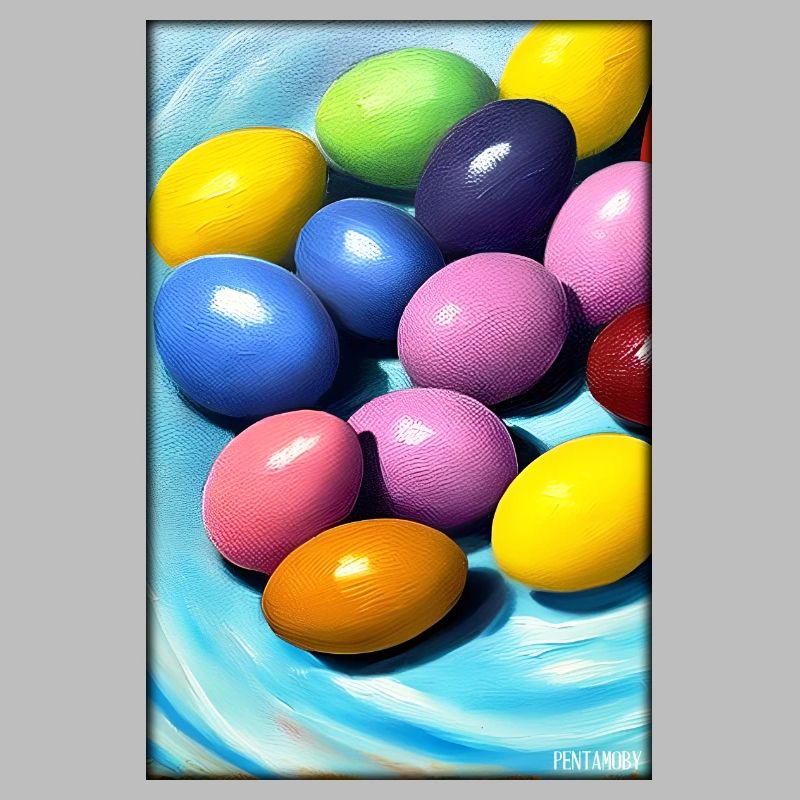 Easter Egg Easter Colorful Eggs Holiday