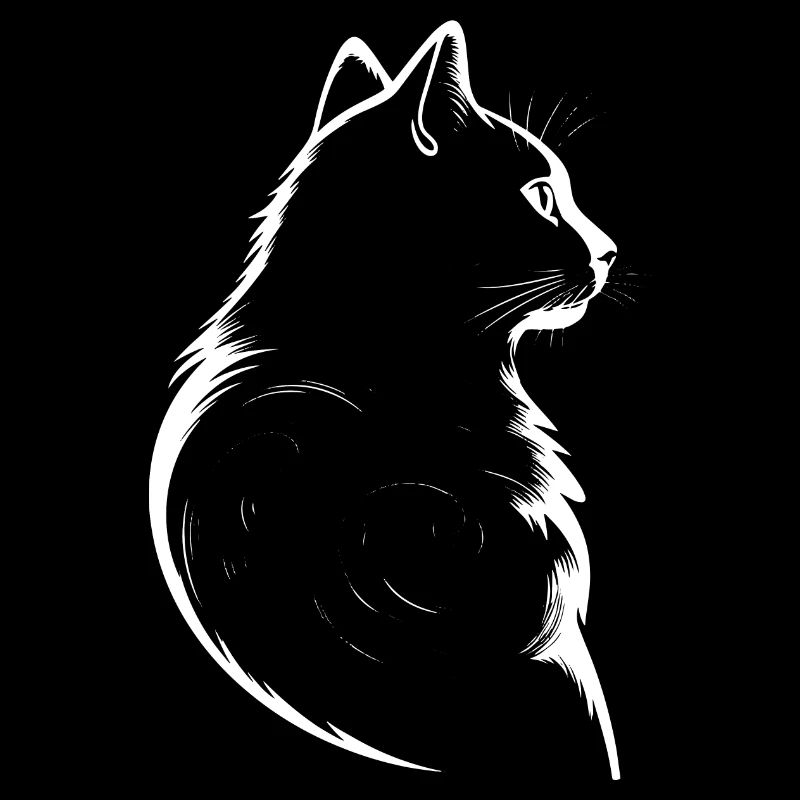 Chat, Motif De Chat