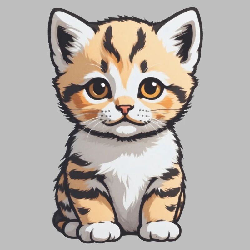 Chat mignon - Conception de chat de compagnie