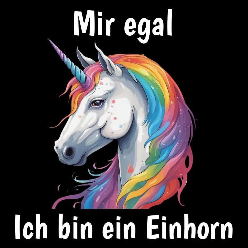 Mir egal ich bin ein Einhorn