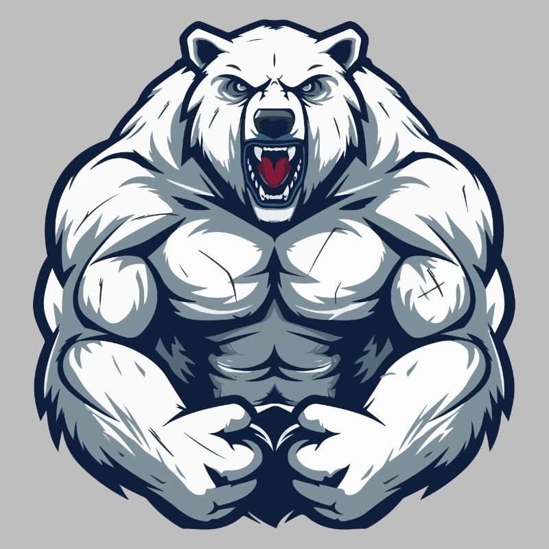 Eisbär Comic Workout
