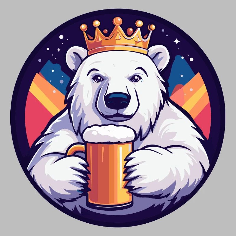 Eisbär Bier Comic