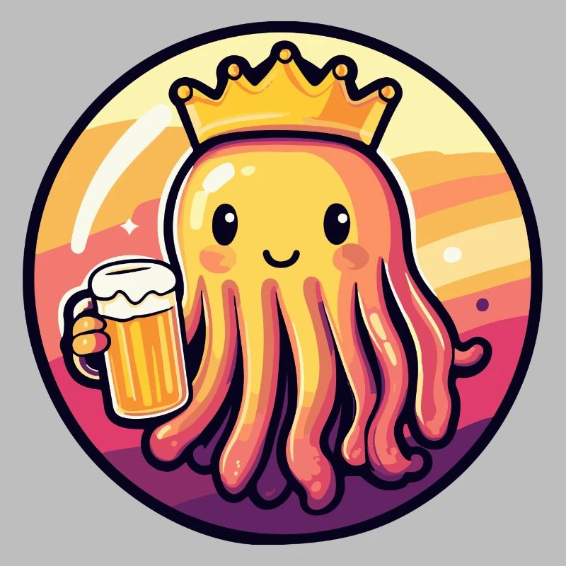 Qualle Bier Comic