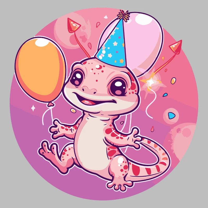 Lizard Birthday Comic
