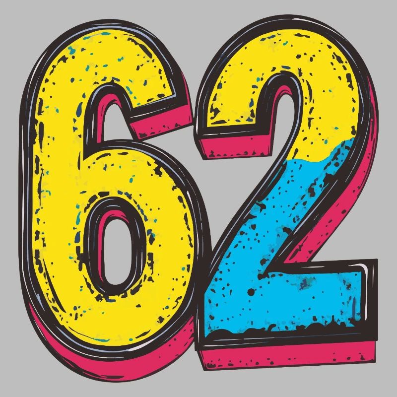 62 Number Symbol