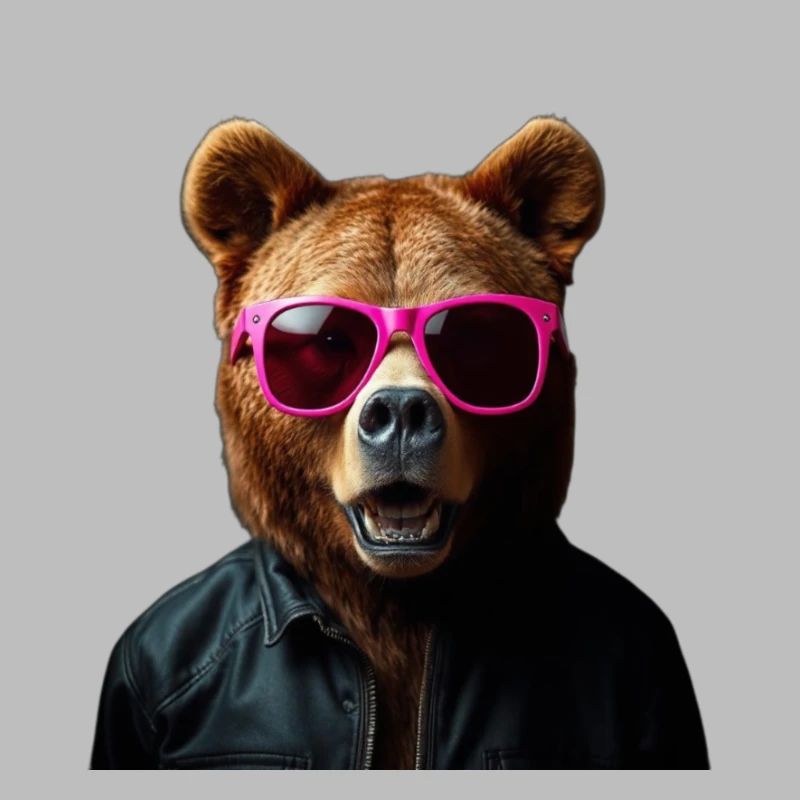 Ours brun stylé