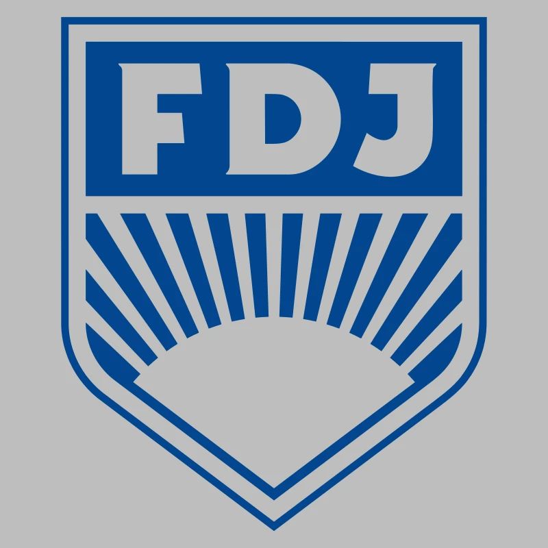 FDJ - Freie Deutsche Jugend Abzeichen (einfarbig)
