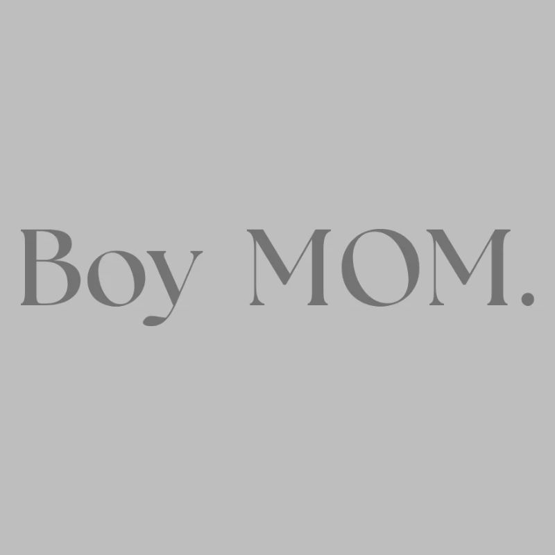 Maman garçon