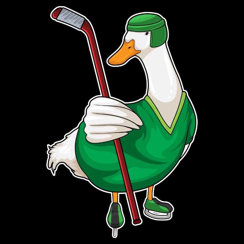 Ente Eishockey Eishockeyschläger