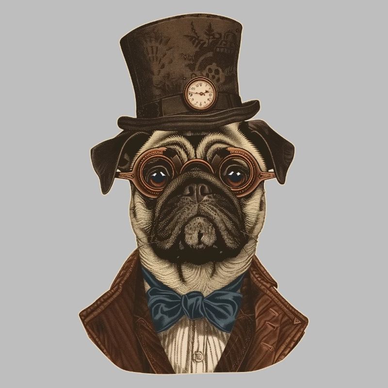 Steampunk Pug