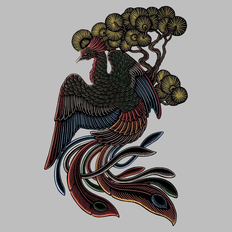 Hōō (鳳凰 Phönix, Phönix oder Phönix) | Yōkai-Serie