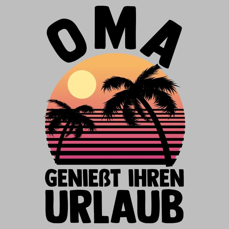 Urlaub Urlauberin Großmutter Oma