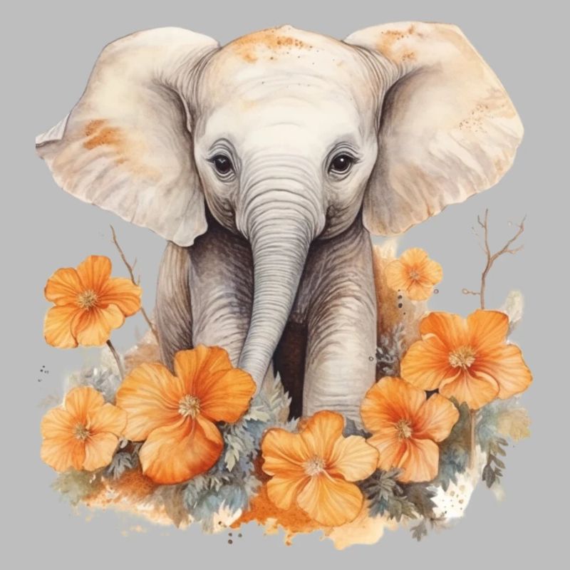 Fleur de gentil géant