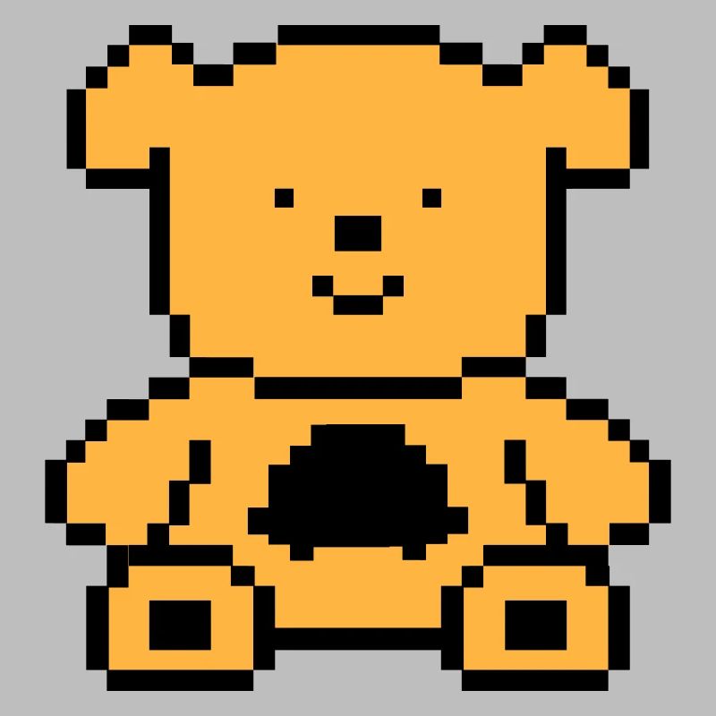 pixel bär
