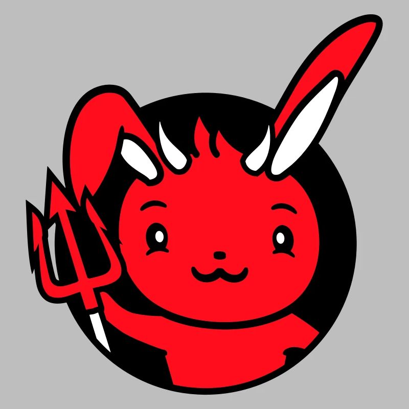 Bunny Devil Démon Mal Satan Enfer Trident Costume
