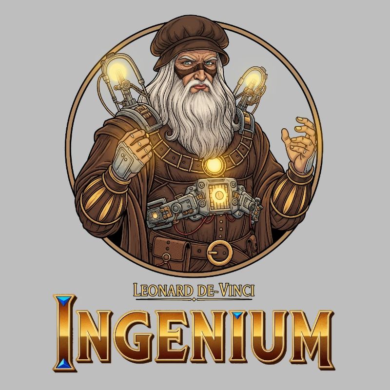 Ingenium Léonardo: Sorcier Steampunk