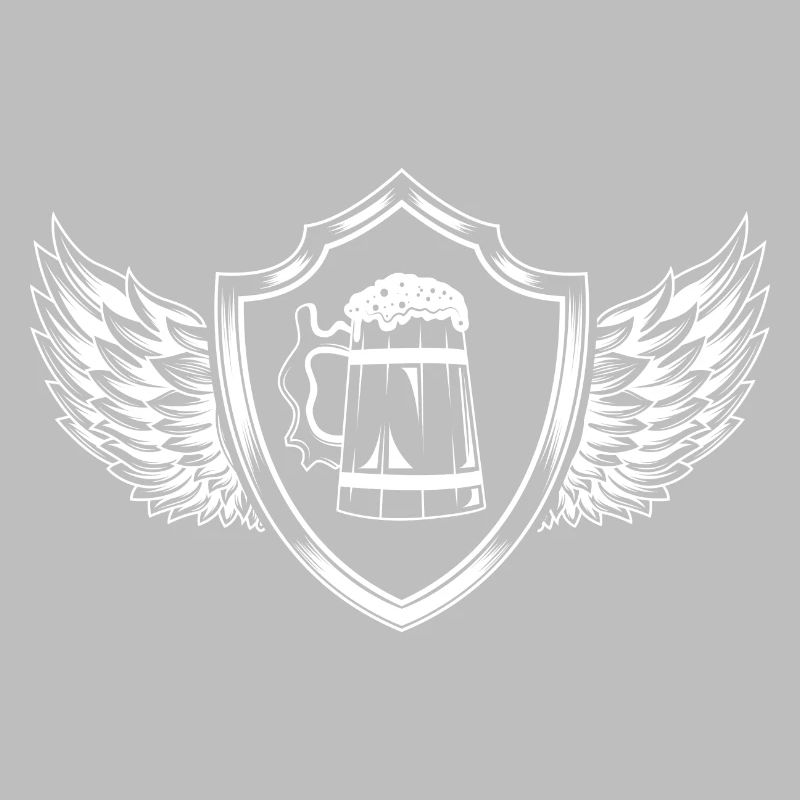 Bier Glas Bierkrug Wappen