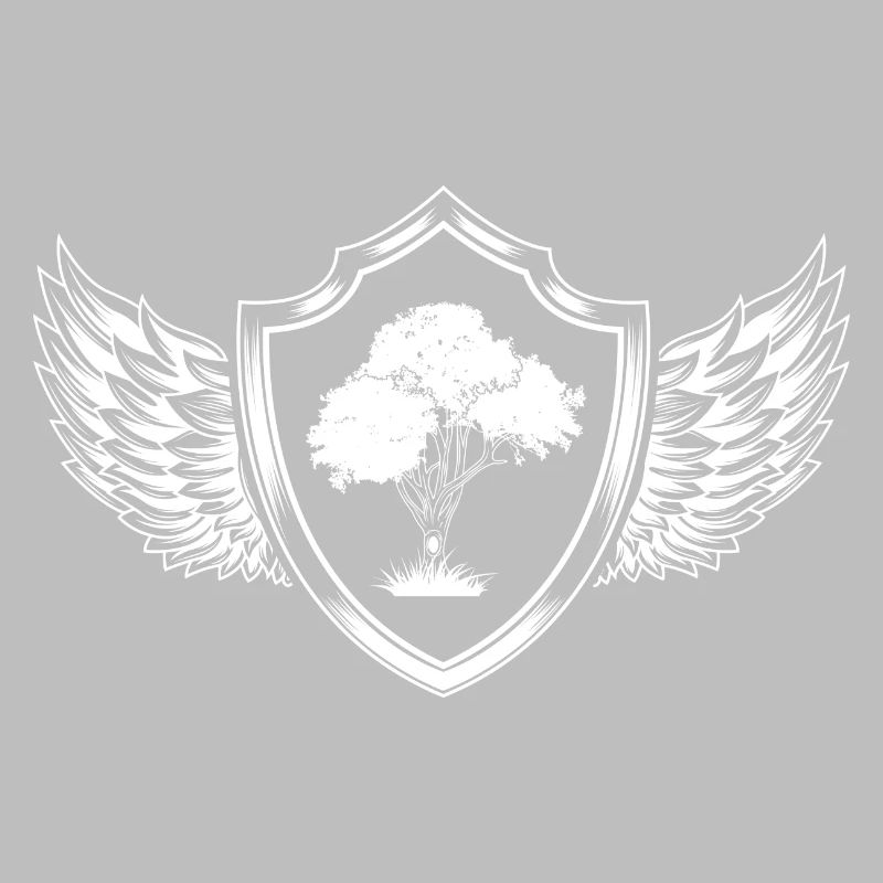 Baum Wappen Schild