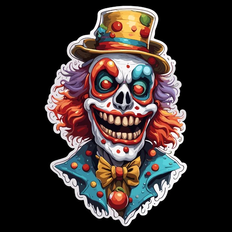 Horror Clown / Circus / Funny / Show / Halloween