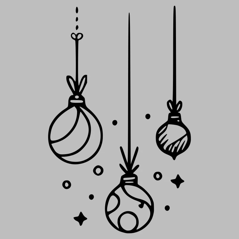 Christmas tree baubles